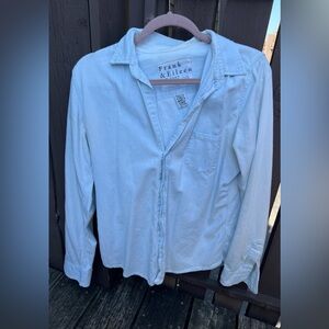 Frank and Eileen denim 90s shirt